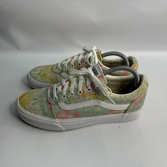 Women’s Vans‎ Ward Psychedelic Tie Dye Skate Casual Low top Sneakers Size W -10 - Picture 3 of 9